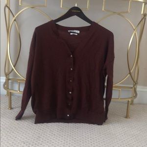 Burgundy Zara Cardigan